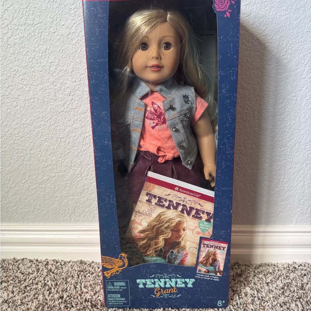 American Girl Cream and Pink Dolls Collection